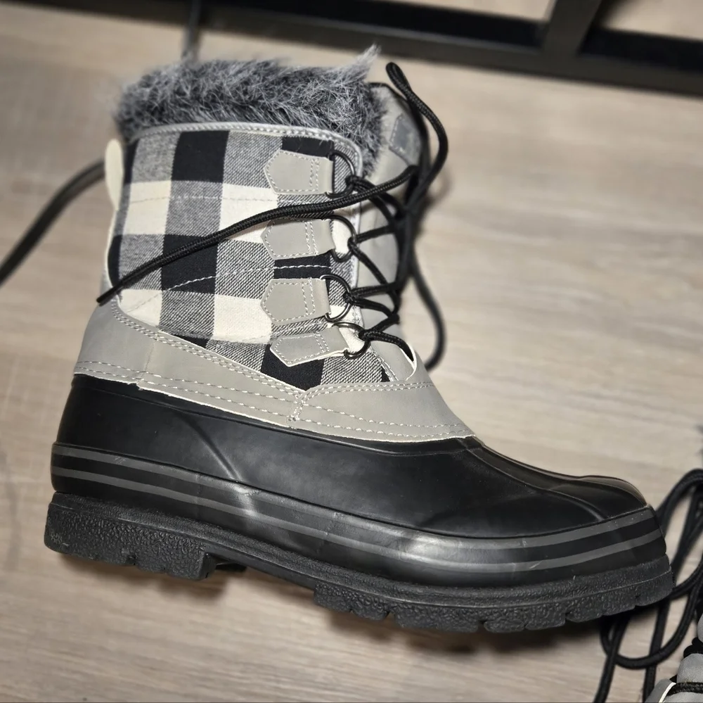 Natural Reflections Lumber Jill Insulated Pac Boots Sz 8 Like New